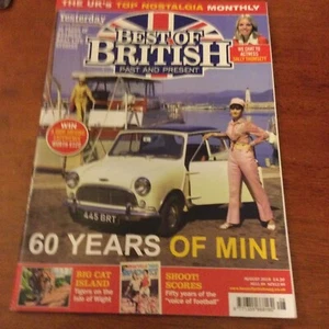 Best of British Magazine, August 2019, Shoot, Sally Thomsett, Mini Car, Tigers - Picture 1 of 6