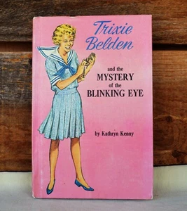 VTG 1966 Trixie Belden and the Mystery of the Blinking Eye by Kathryn Kenny #12 - Picture 1 of 15