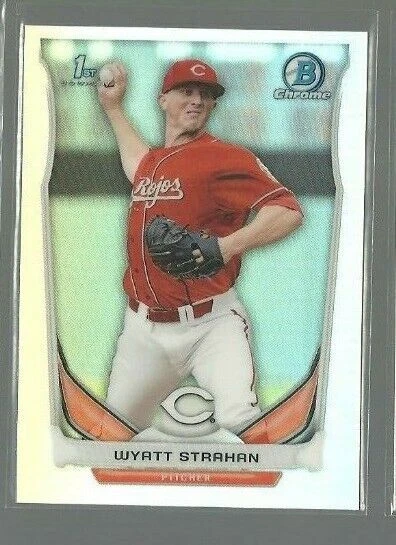 2014 Bowman Chrome Draft Refractors #CDP97 Wyatt Strahan (ref 65581) - Image 1 of 1
