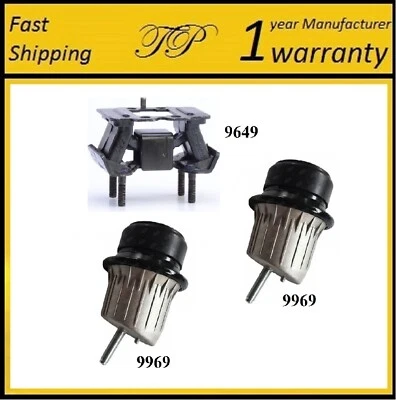 3PÇS MOTOR E MONTAGEM TRANS PARA Lexus GS300 3.0L 2WD 2006, GS350 3.5L 2WD 2007-2011 - Imagem 1 de 4