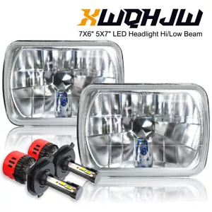 7x6" Led Projector Headlight Hi/Low Halo DRL for Ford F150 F250 F350 Trucks - Bild 1 von 11