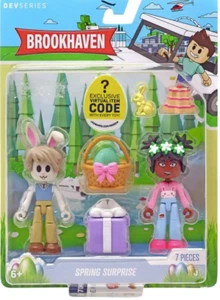Roblox Devseries Brookhaven Spring Surprise Harry und Lily exklusiver Code Neu - Bild 1 von 1