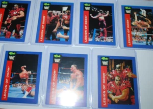 Legion of Doom Wrestling Card x 7 - 1991 Classic WWF Vintage - High Grade NM - Picture 1 of 4