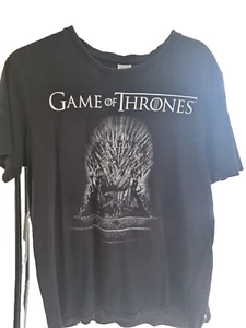Game of Thrones Tee Shirt BLACK Medium Great Condition - Bild 1 von 4