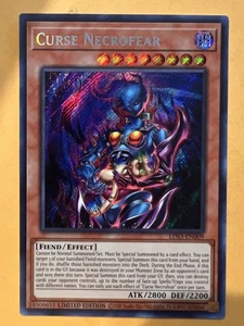 Yu-Gi-Oh TCG #LDS3-EN009 Curse Necrofear Limited Edition Secret Rare NM - Picture 1 of 2