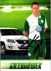 Original Autogramm Jacek Krzynowek VFL Wolfsburg /// Autogramm Autograph signier - Picture 1 of 2