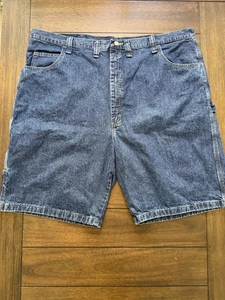 Wrangler Shorts Herren 46 blau Denim Zimmermann Hammerschlaufe Utility Arbeit Taschen - Bild 1 von 7