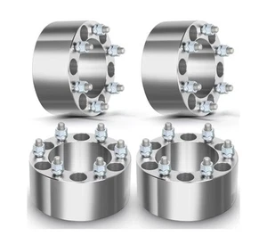 4) 3" Thick 6x5.5 to 6x5.5 Wheel Spacers for Toyota Tacoma 4Runner *LIKE NEW - Picture 1 of 8