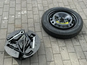 17'RESERVERAD NOTRAD KOMPLETT MIT WAGENHEBER & ZUBEHÖR  VOLVO V60 I V70 III S80 - Bild 1 von 3