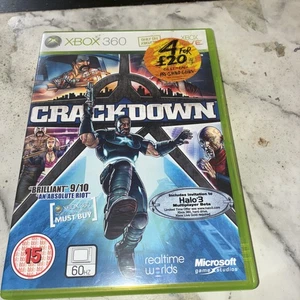 NEAR MINT (XBOX 360) Crackdown + MAP Uk PAL Rating 15 - Bild 1 von 7