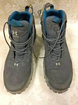 Gris Bota 13 Micro G Valsetz Trek 6" Gamuza Impermeable 3025577 Zapato Under Armour Foto 1 de 4