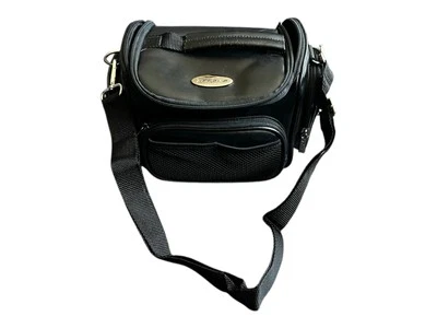 Bolsa para cámara de viaje Targus con correa 9,5”L x 7”T x 6,5”D Excel. Usado Estado Negro Foto 1 de 4