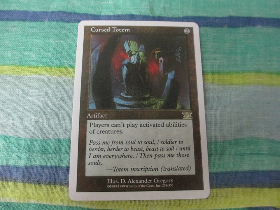 Carta coleccionable Magic The Gathering Deckmaster de Wizards - Imagen 1 de 2