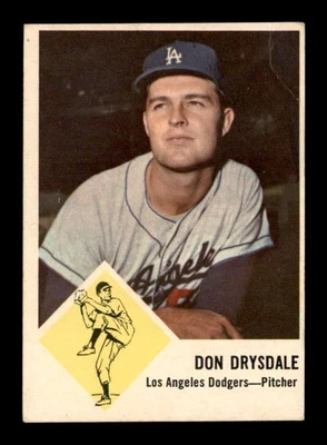 Fleer #41 Don Drysdale 1963 en muy buen estado X3189361 Foto 1 de 2