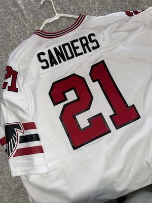 Camiseta Mitchell & Ness Atlanta Falcons Deion Sanders NFL 5XL Foto 1 de 4