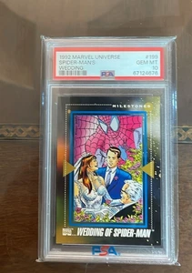 1992 Marvel Universe #199 Wedding Of Spider-Man PSA 10 - Bild 1 von 1