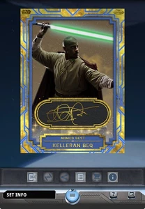 Topps Star Wars Card Trader 2025 Gold Label W2 Blue Signatures - Inserts + Award - Bild 1 von 1