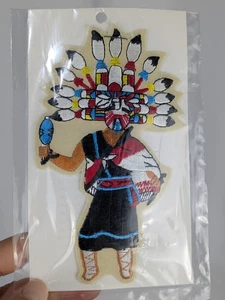 Butterfly Kachina Poli Mana Native American Indian Embroidery Appliqué Patch 121 - Picture 1 of 3