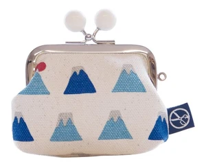 Maeda Senkou Goshiki Hanpudo 2,5 quadratische Geldbörse (mit Perlen) Mt. Fuji - Bild 1 von 3