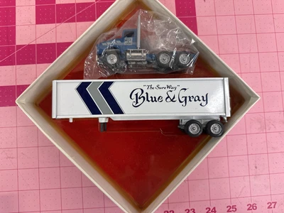 Winross Blue And Gray “the Sure Way” 1:64 Scale Vintage Diecast Truck In Box - Image 1 of 3