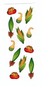 CREATIVE MEMORIES VEGETABLES STICKER STRIP BN & NLA - Picture 1 of 1