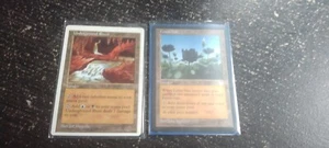 MTG Lotus Vale (Weatherlight) & Underground River (Fifth Edition) Rare & NM! - Picture 1 of 3