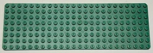 Lego dunkelgrüne Grundplatte 8 x 24 (2,5 x 7,5 Zoll) Teil 3497 - Bild 1 von 1