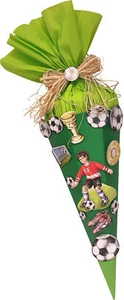 Schultüte Bastelset Fußball, Zuckertüte, 1. Schultag für Kinder, DIY - Bild 1 von 1