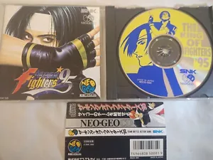 The King of Fighters 95 con Spine Card SNK Neo Geo CD Giappone importazione venditore USA - Foto 1 di 11