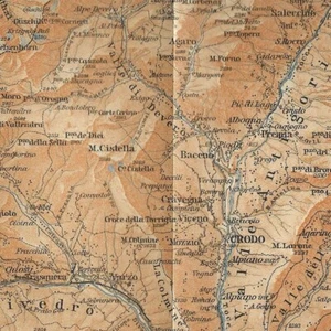 Simplonumgebung -- Schweiz - alte Karte 1905 - Bild 1 von 2