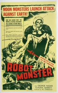 ROBOT MONSTER Benton window card - Picture 1 of 1