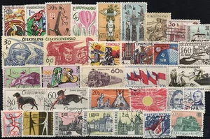 Czechoslovakia 1965 1966 Old USED Stamps - Bild 1 von 2
