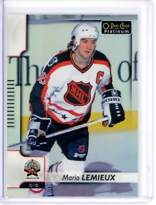 2017-18 O-Pee-Chee Platinum Mario Lemieux 141 Rainbow Pittsburgh Penguins HOF - Picture 1 of 1