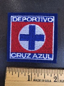 Cruz Azul Futbol Soccer Parche Patch Liga MX 2”X2” Sew On - Picture 1 of 3