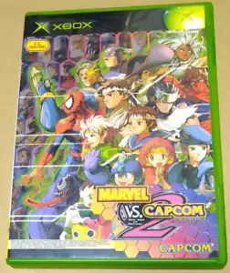 Marvel vs Capcom2 New Age of Heroes Microsoft Xbox Capcom Fighting w/Case JP 18 - Picture 1 of 4