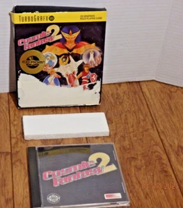 Cosmic Fantasy 2 (TurboGrafx CD 1991) COMPLETE IN BOX - Working Designs - Picture 1 of 8