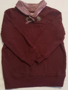 Boys Burgundy Sweater, Size 5 - Picture 1 of 2