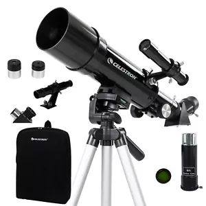 Telescopio refractor portátil Celestron Travel Scope 60 mm - negro - Imagen 1 de 9