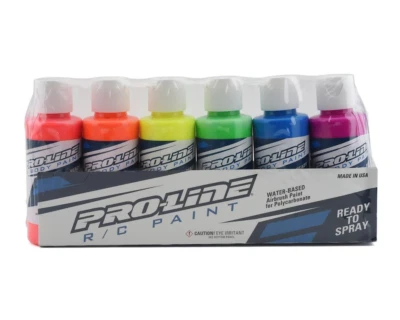 ProLine Racing RC Body Paint Fluorescent Color 6 Pack PRO632303 - Image 1 of 3