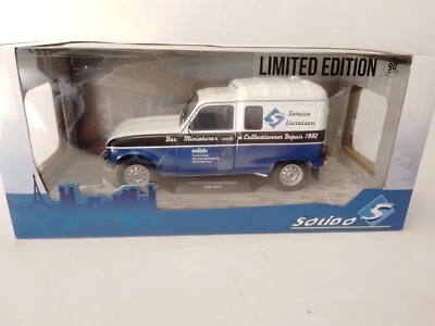 Solido Renault 4 R4 R4F4 90th ANNIVERSARY EDITION 1988 1/18 S1802207 - Immagine 1 di 3
