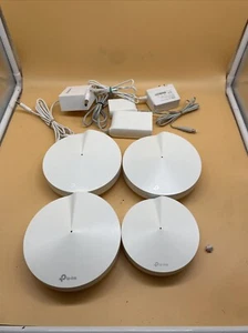 Juego de 4 TP-Link Deco M9 Plus Tri Band M9 AC2200 Mesh Wifi System y M5 - Imagen 1 de 9