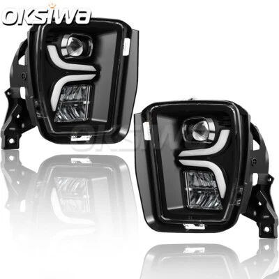 2013-2018 Dodge RAM 1500 LED противотуманные фары + DRL | бампер фары с поворотником - Изображение 1 из 4