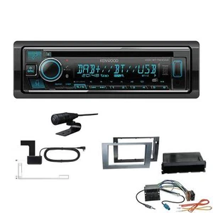 Kenwood KDC-BT760DAB Autoradio DAB Bluetooth für Seat Exeo anthrazit ohne Canbus - Bild 1 von 5