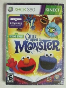 XBOX 360 SESAMSTRASSE ONCE UPONA MONSTER VIDEOSPIEL - BENÖTIGT KINECT SENSOR - Bild 1 von 5