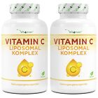 Liposomales Vitamin C - 480 Kapseln (V) Hochdosiert á 1000mg / Tag + Hagebutten