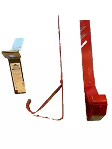 Qual-Craft Steel 45 Deg. Fixed-Angle Roof Brackets for 2"x6" x8' Scaffold - Picture 1 of 3
