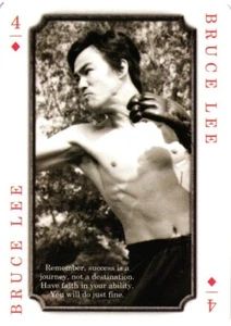 Bruce Lee Playing Card - Picture 1 of 4