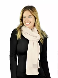 C.C Unisex Invierno Grueso Acanulado Tejido Elástico Liso Extra Largo Bufanda Envoltura - Imagen 1 de 43