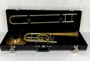 Trombón bajo tenor Holton TR-158 con estuche - Imagen 1 de 21