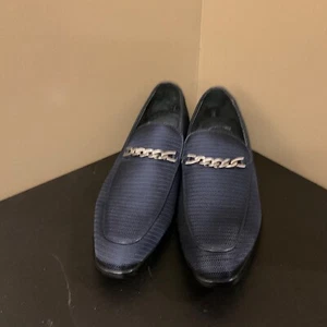 Stacy Adams Mens Navy Loafer Dress Shoes NWOT Size 7.5 - Picture 1 of 5